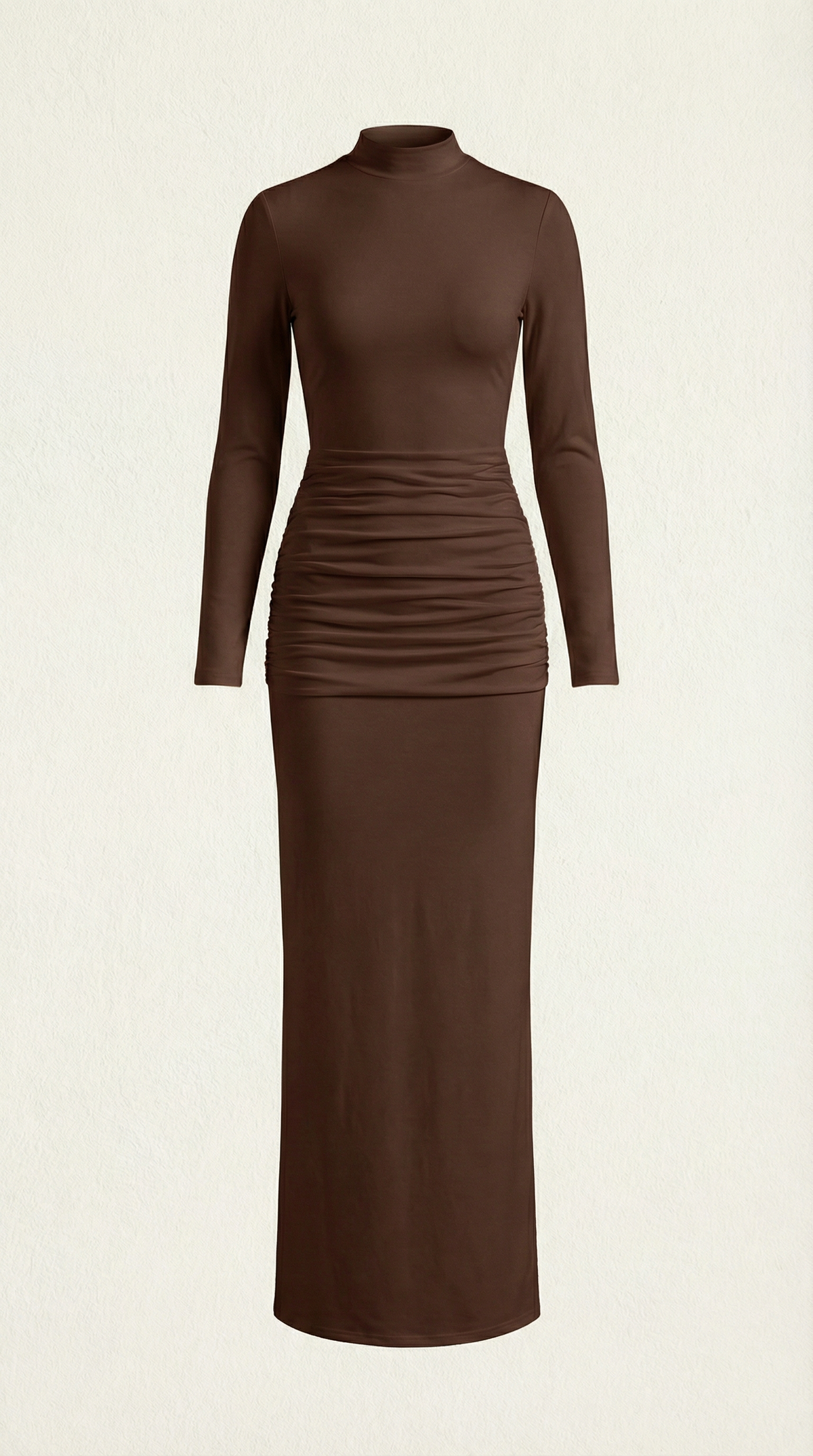 Krista | Vestido Maxi de Cuello Alto