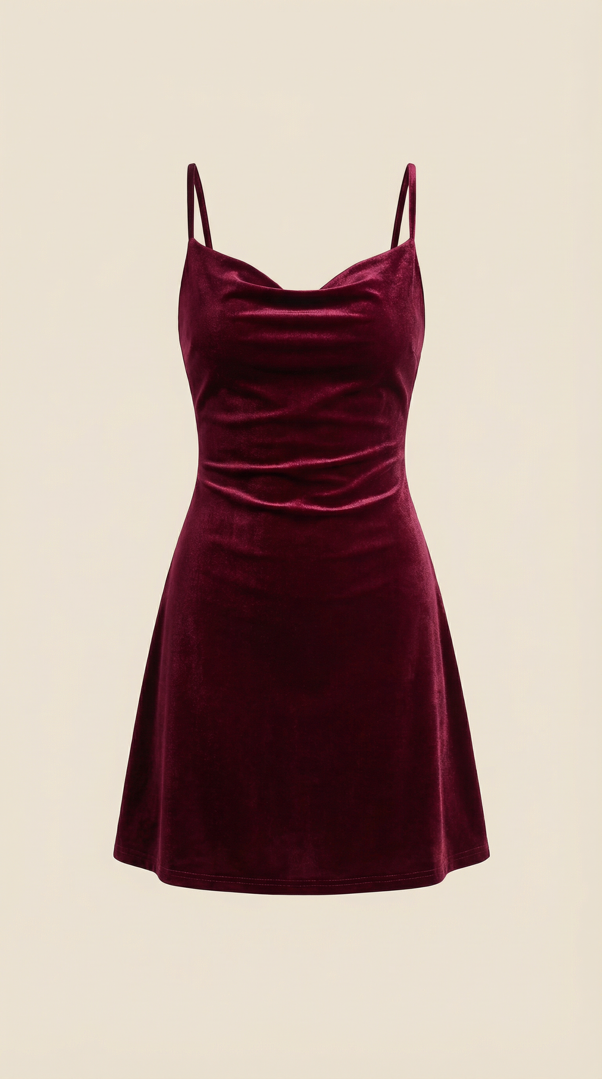 Olivia | Vestido Corto de Tirantes Verde Oliva