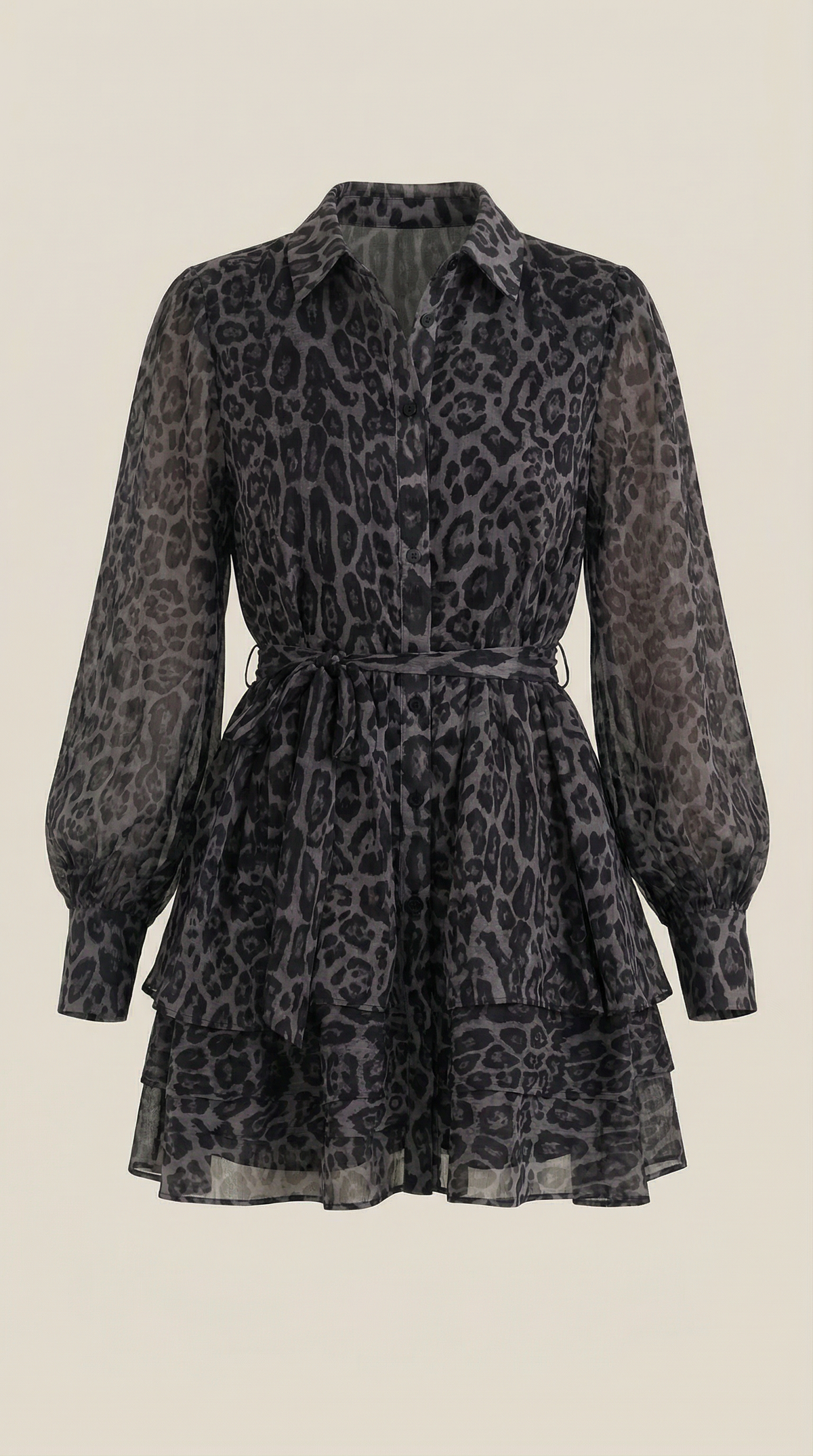 Stella | Vestido Mini de Leopardo