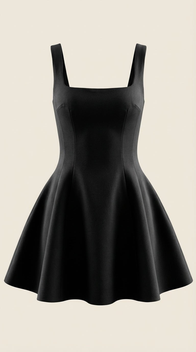 Dixie | Vestido Corto Plisado