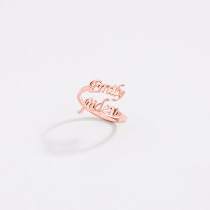 Anillo de Nombre Personalizado