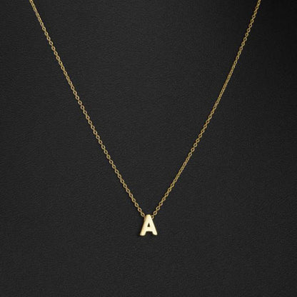 Collar Inicial Personalizado Minimalista en Oro o Plata