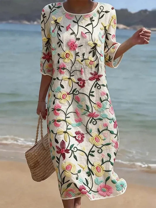Fira | Vestido de flores