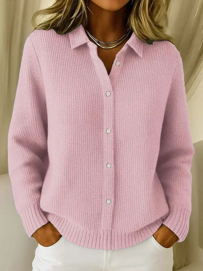 Carmela | Chaqueta de Punto Texturizada con Botones