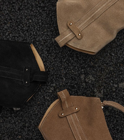 Rodeo | Botines de 100% Cuero Velour y Suela de Tendón de Buey