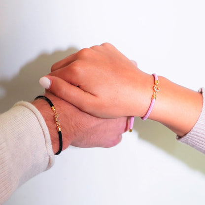 Pulsera Ajustable con Inicial