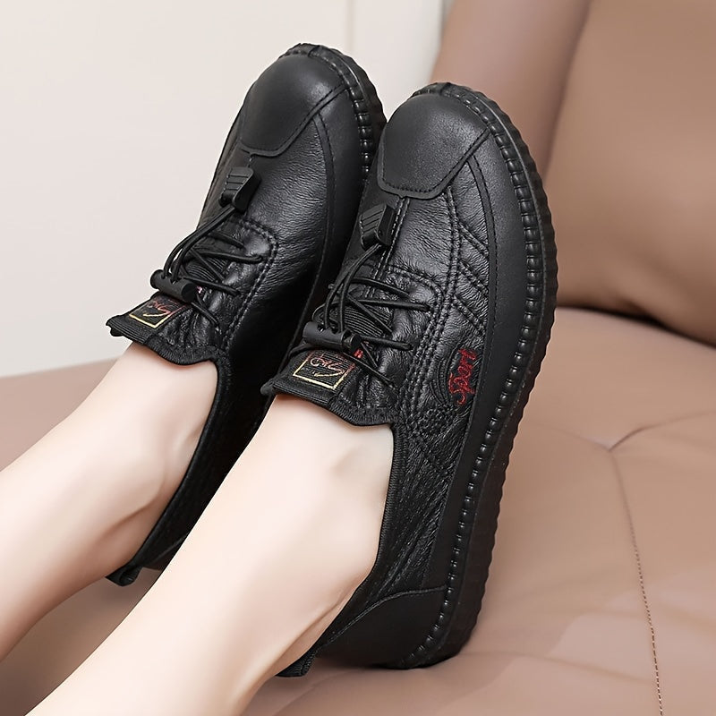 Rosa – Zapatilla cómoda con suela suave y bordado de flores