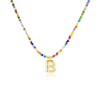 Collar de Inicial Colorida