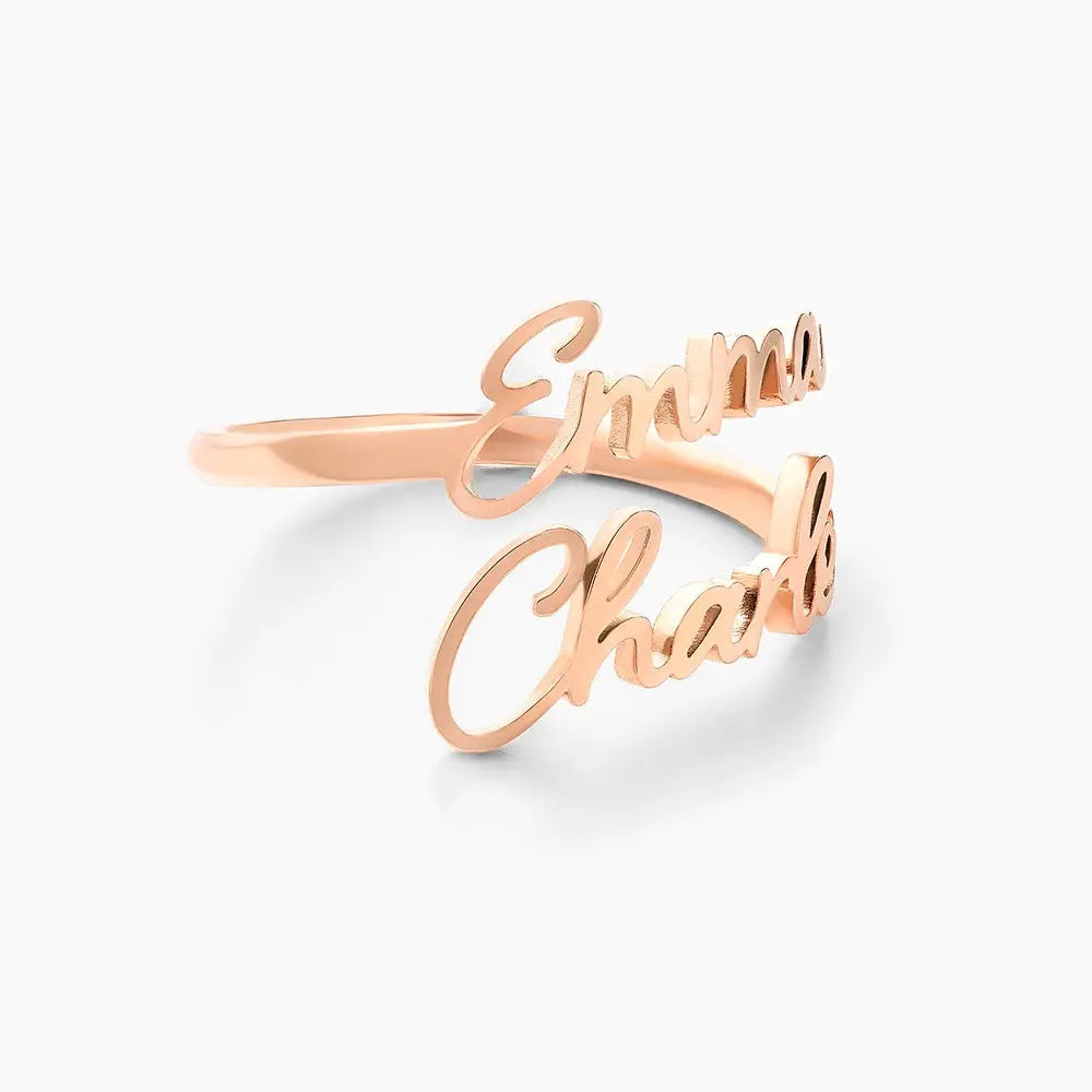 Anillo de Nombres Personalizado