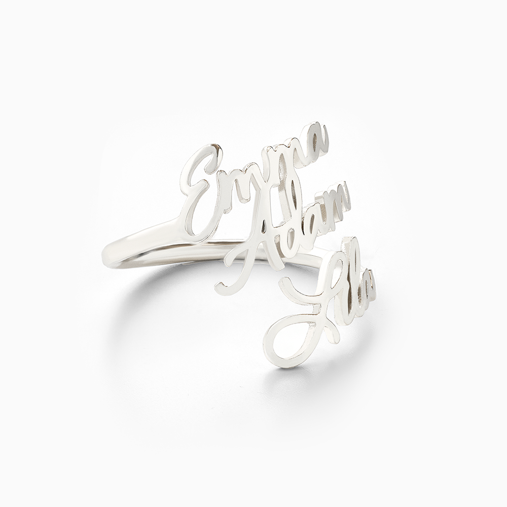 Anillo de Nombres Personalizado