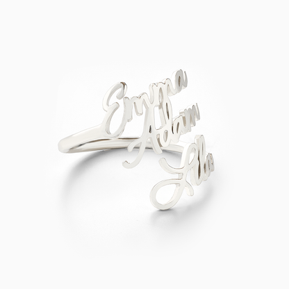 Anillo de Nombres Personalizado