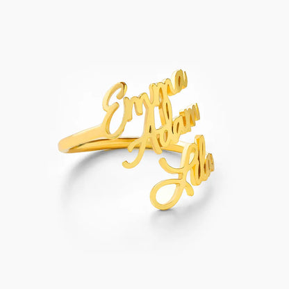 Anillo de Nombres Personalizado