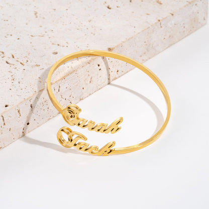 Pulsera Personalizada con Dos Nombres