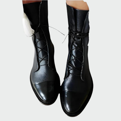 Botas de cuero ortopédicas