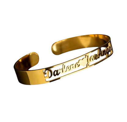 Pulsera de Corazón de Amor Personalizada