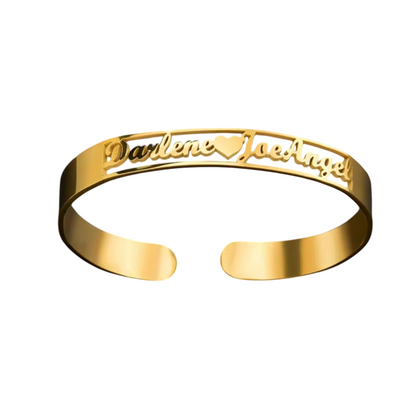 Pulsera de Corazón de Amor Personalizada