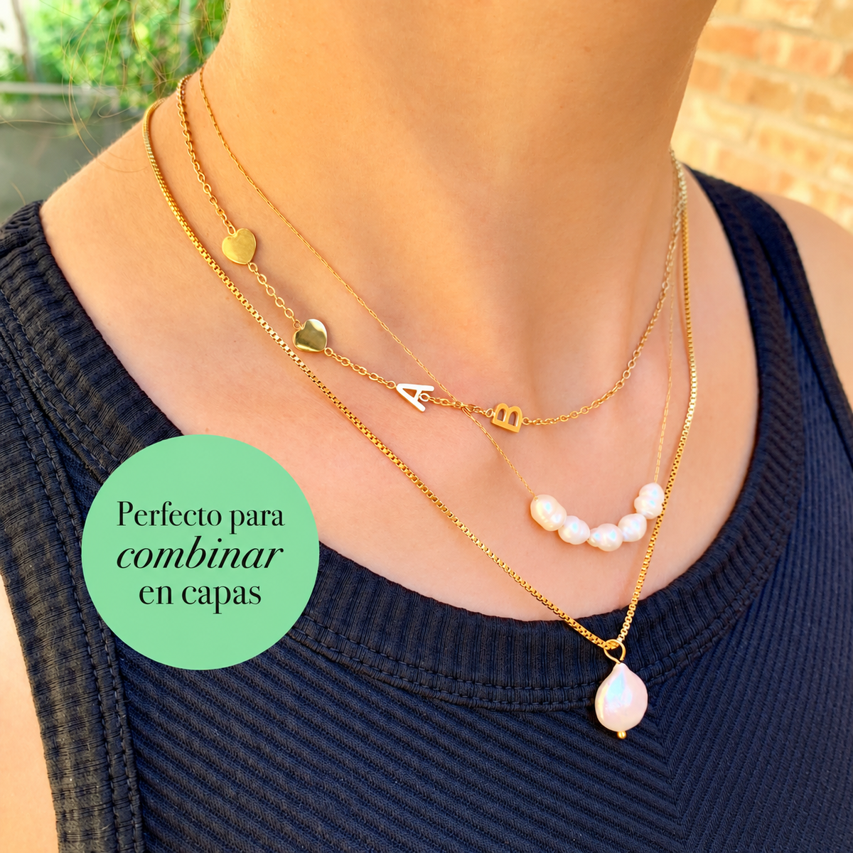 Collar de Inicial Personalizado
