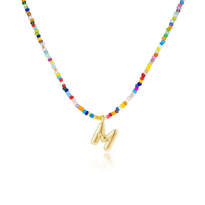 Collar de Inicial Colorida
