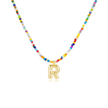 Collar de Inicial Colorida