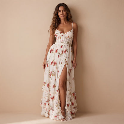 Soledad | Vestido Floral Romántico