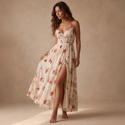 Soledad | Vestido Floral Romántico