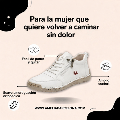 Mila™ – Zapatillas ortopédicas cómodas + Cremallera