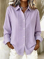 Norelle | Blusa de rayas con botones