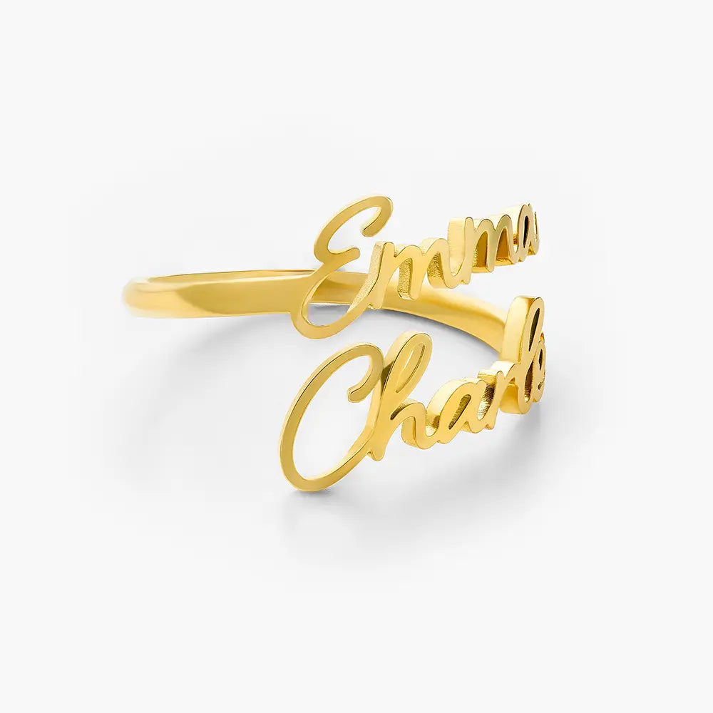 Anillo de Nombres Personalizado