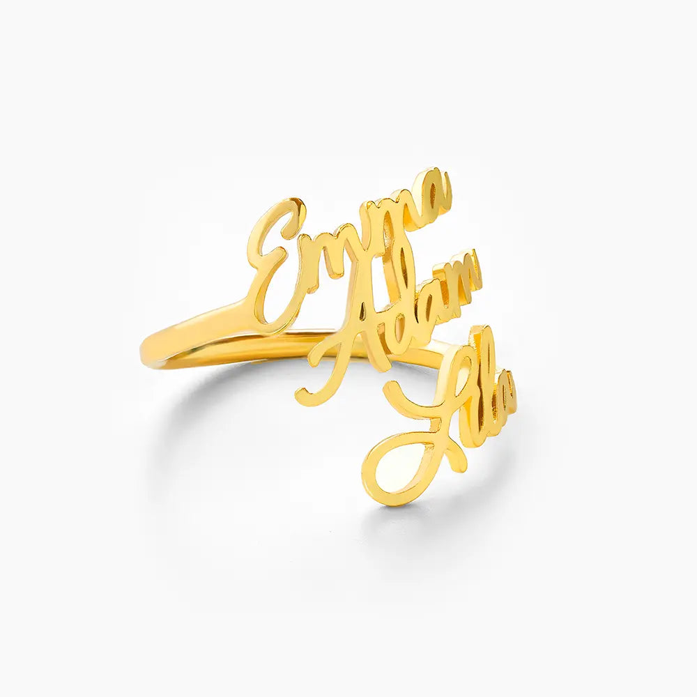 Anillo de Nombres Personalizado