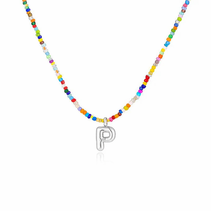 Collar de Inicial Colorida