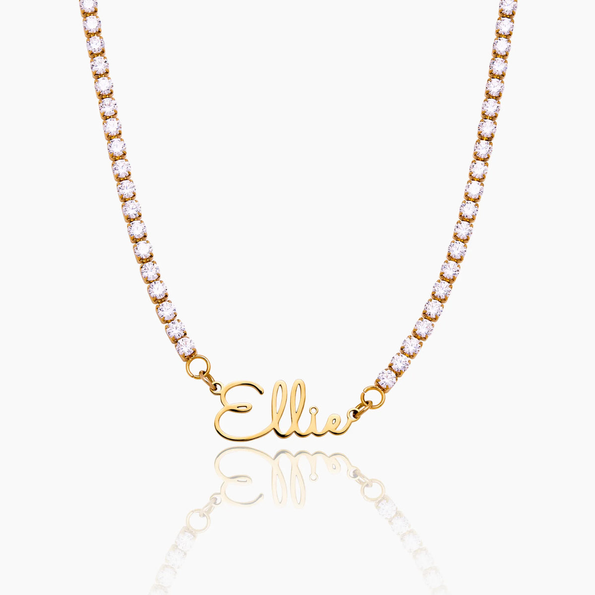 Collar de Tenis con Nombre Personalizado