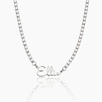 Collar de Tenis con Nombre Personalizado
