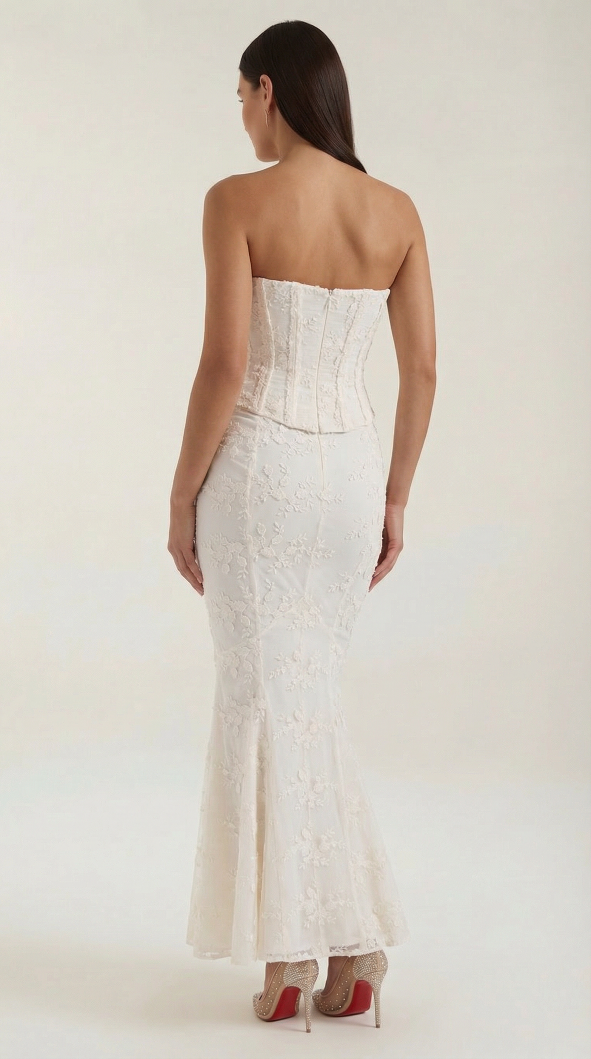 Anastasia | Vestido Largo de Encaje con Corsé