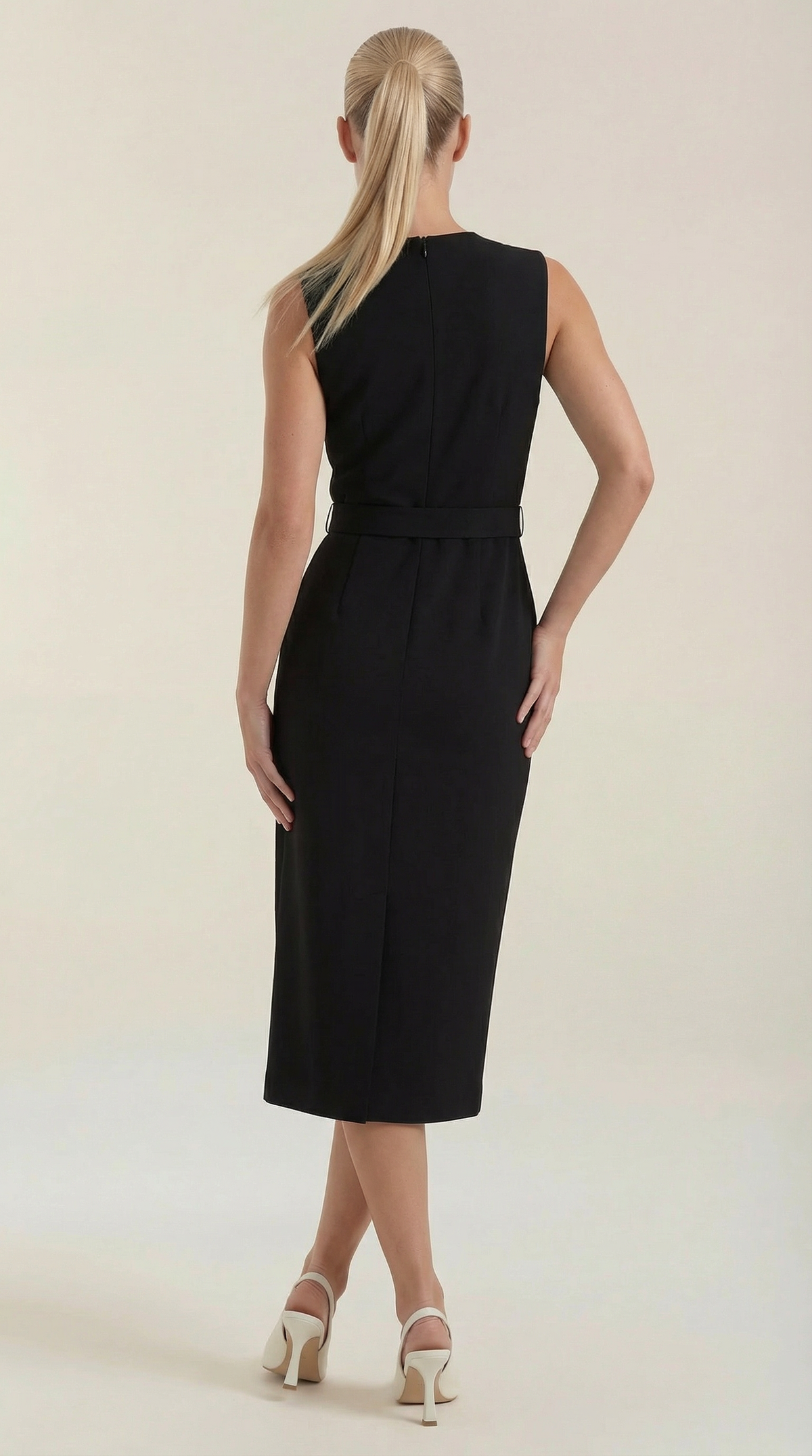Arlene | Vestido Midi con Botones