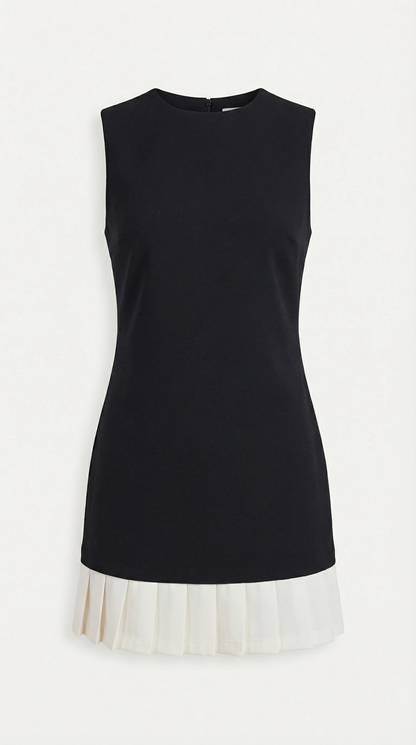 Céline | Vestido Mini Sin Mangas con Corte A