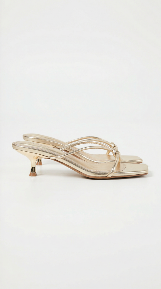 Christina | Sandalias de Tacón con Nudo