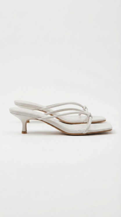 Christina | Sandalias de Tacón con Nudo