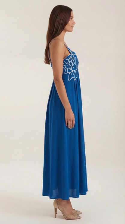 Deborah | Vestido Largo Bordado