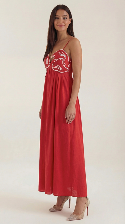 Deborah | Vestido Largo Bordado