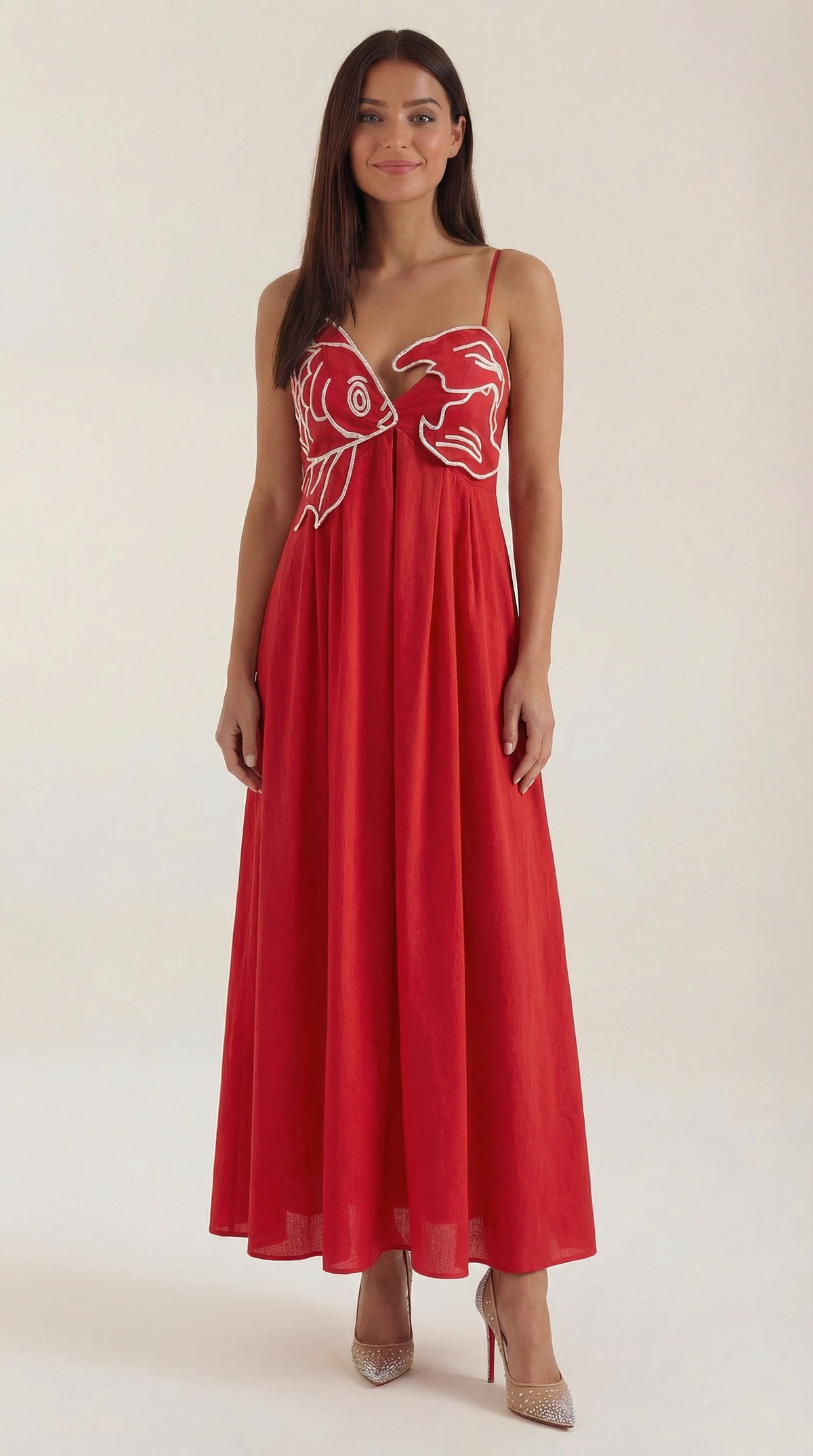 Deborah | Vestido Largo Bordado