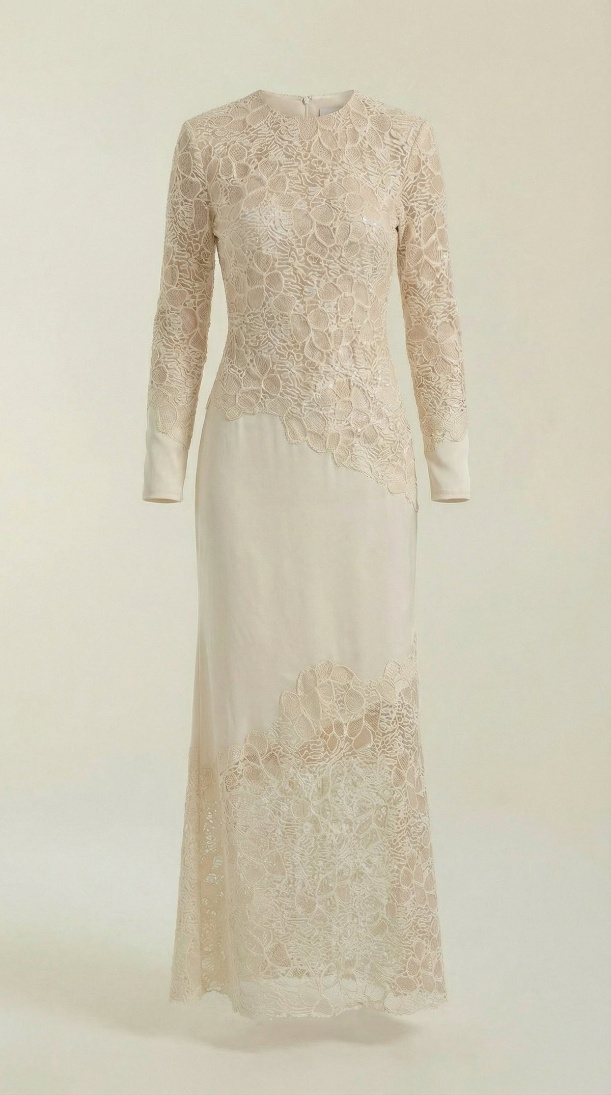 Elise | Vestido Maxi con Lentejuelas y Encaje