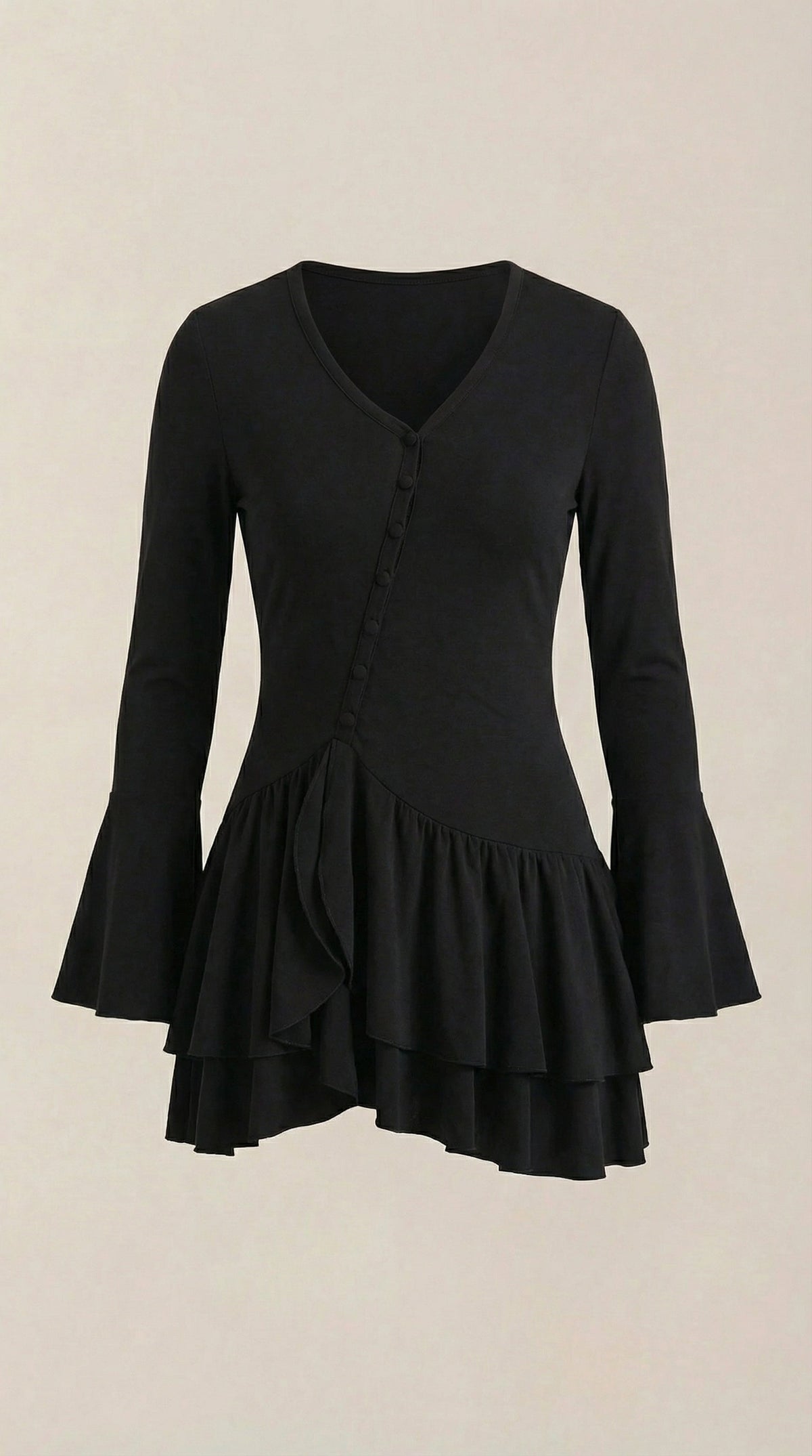 Estelle | Vestido Corto con Volantes