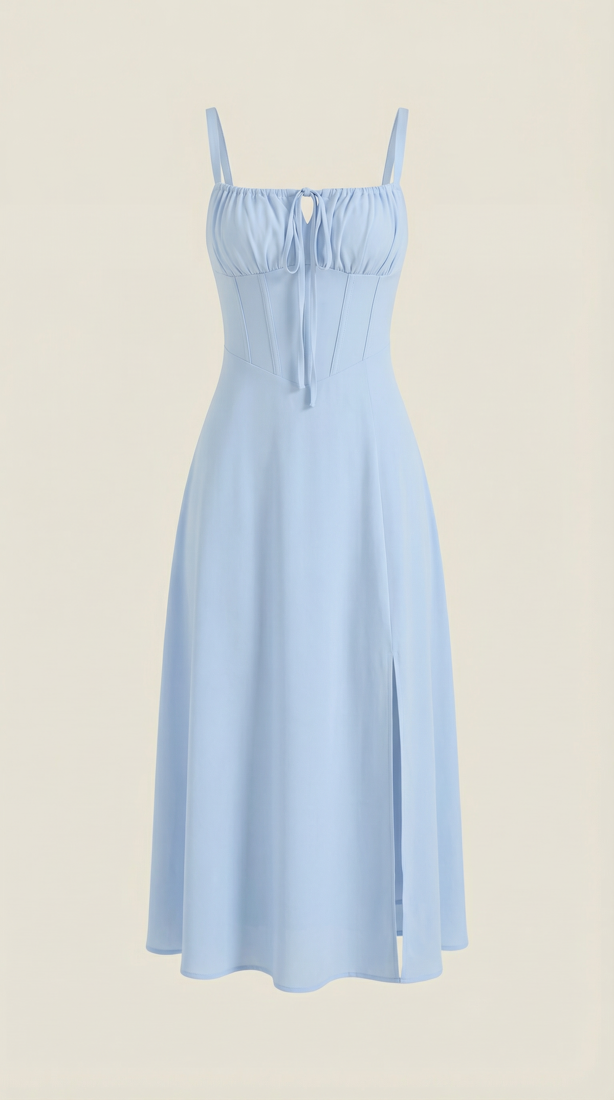 Jade | Vestido Midi con Cordones
