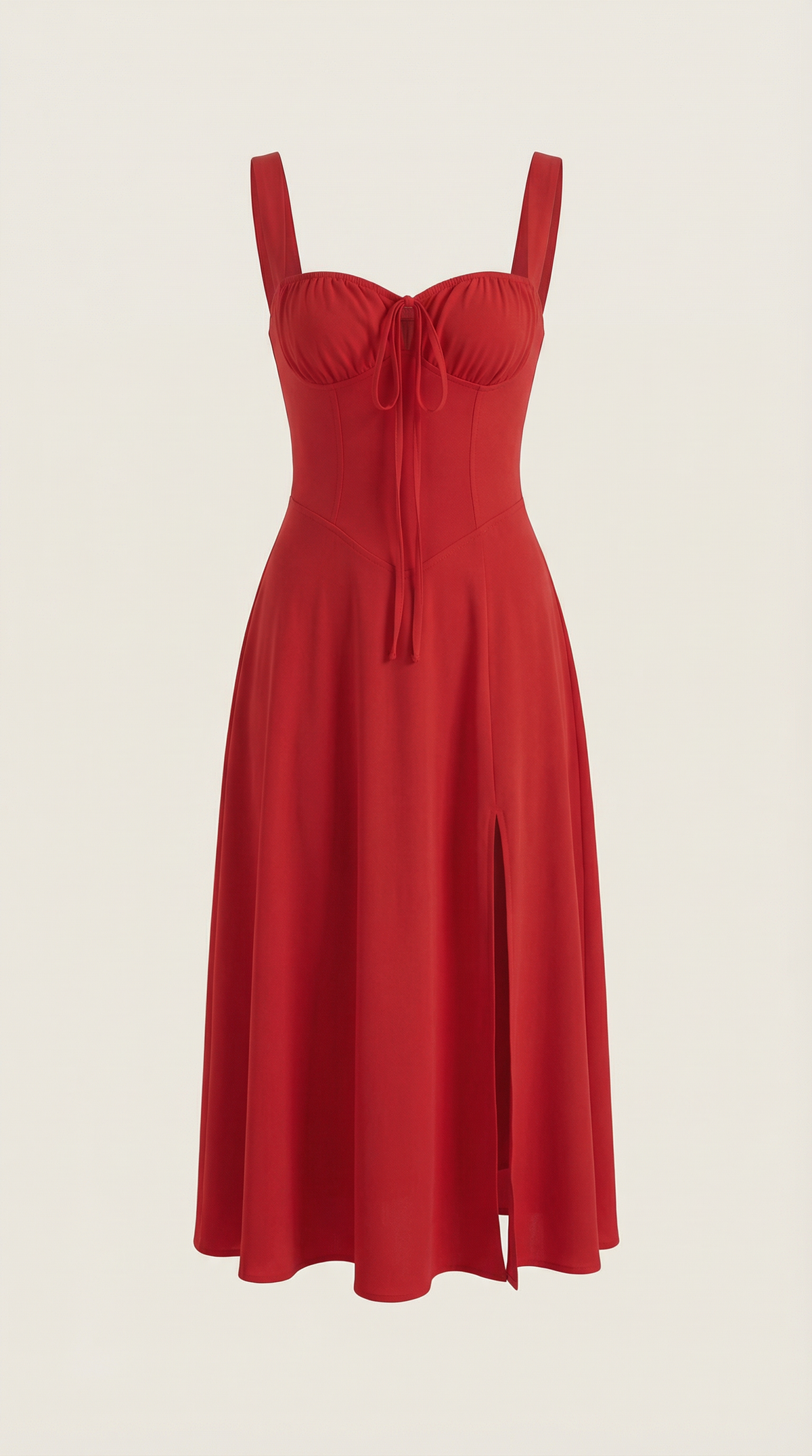Jade | Vestido Midi con Cordones