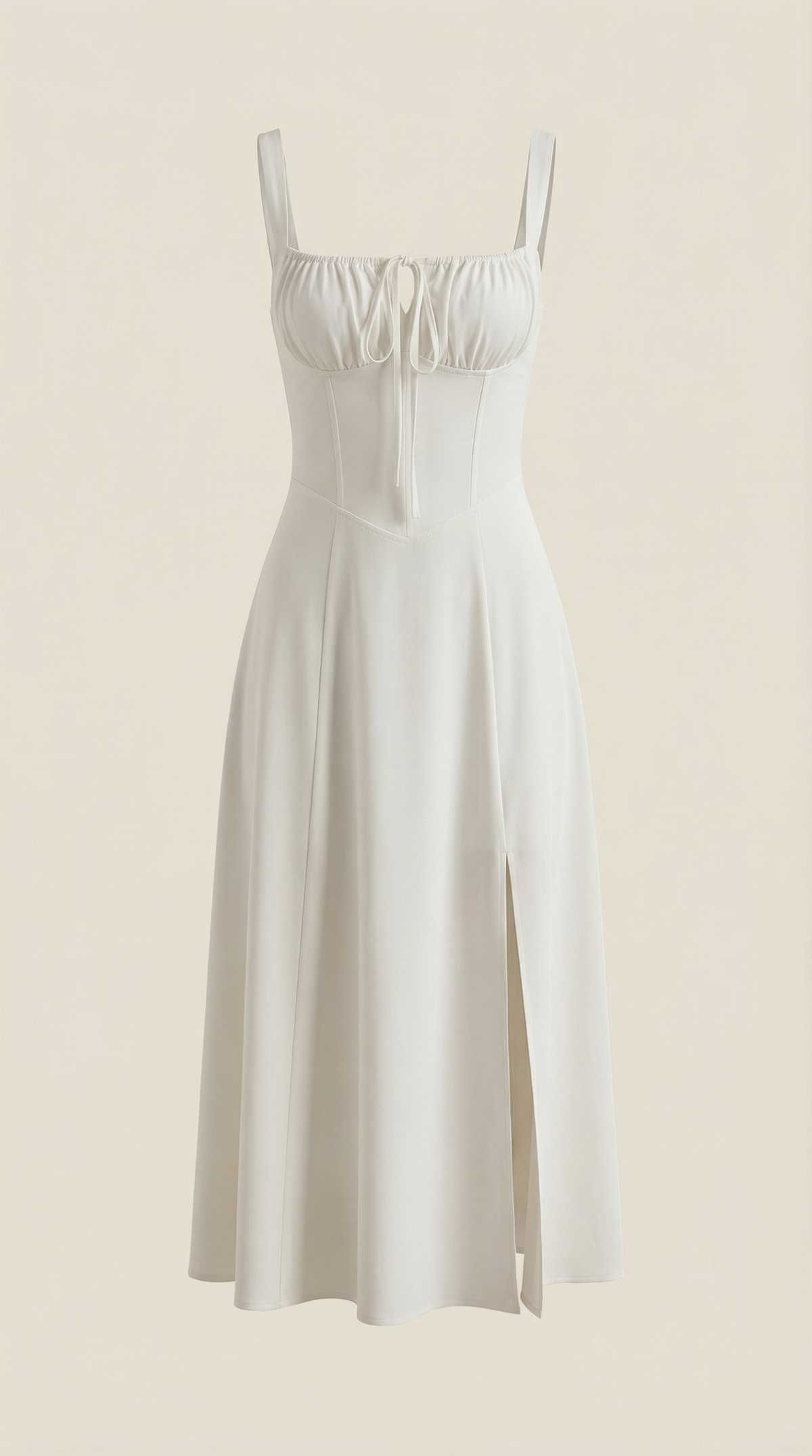 Jade | Vestido Midi con Cordones