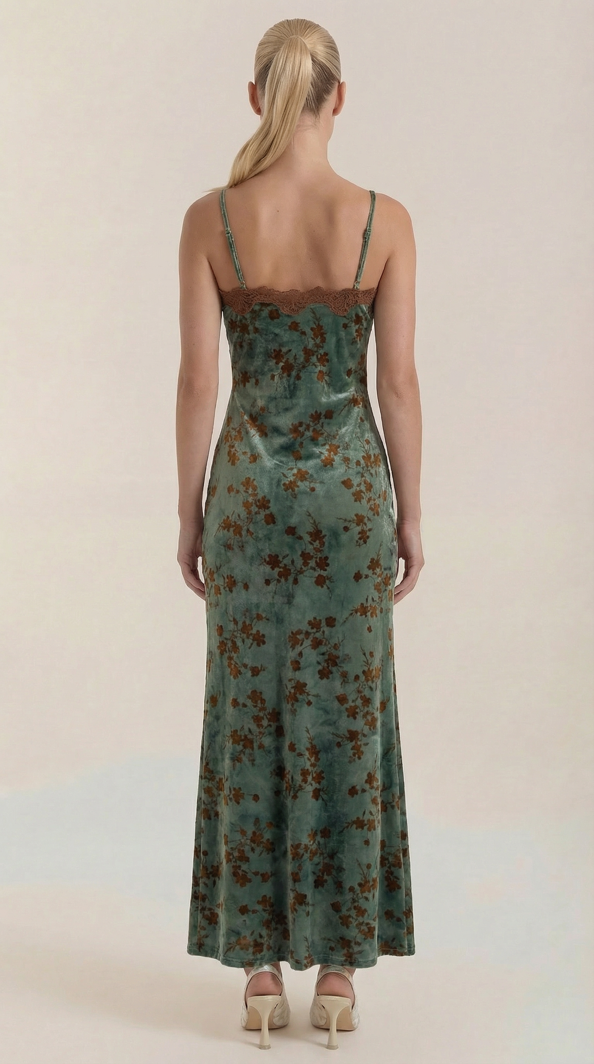 Jeannette | Vestido Midi con Encaje