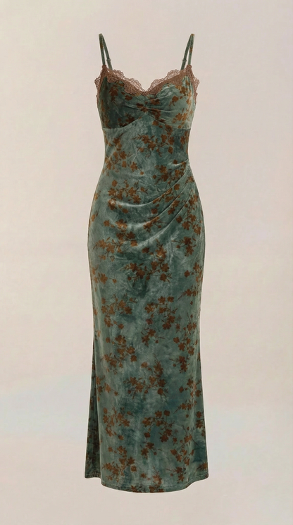 Jeannette | Vestido Midi con Encaje