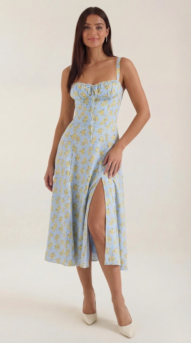 Julia | Vestido Midi de Verano
