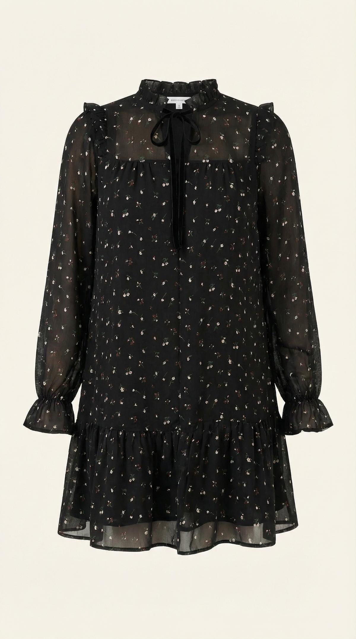 Katie | Vestido Corto con Volantes