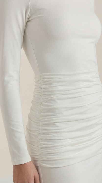 Krista | Vestido Maxi de Cuello Alto
